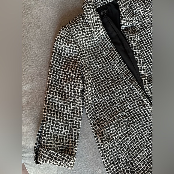 LAUNDRY BY SHELLI SEGAL 3/4 Sleeve Boucle Blazer Jacket Size:XS - Picture 4 of 10